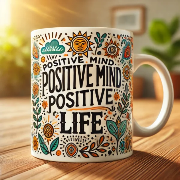 💭 Positive Mind Mug | Stay Motivated Every Sip